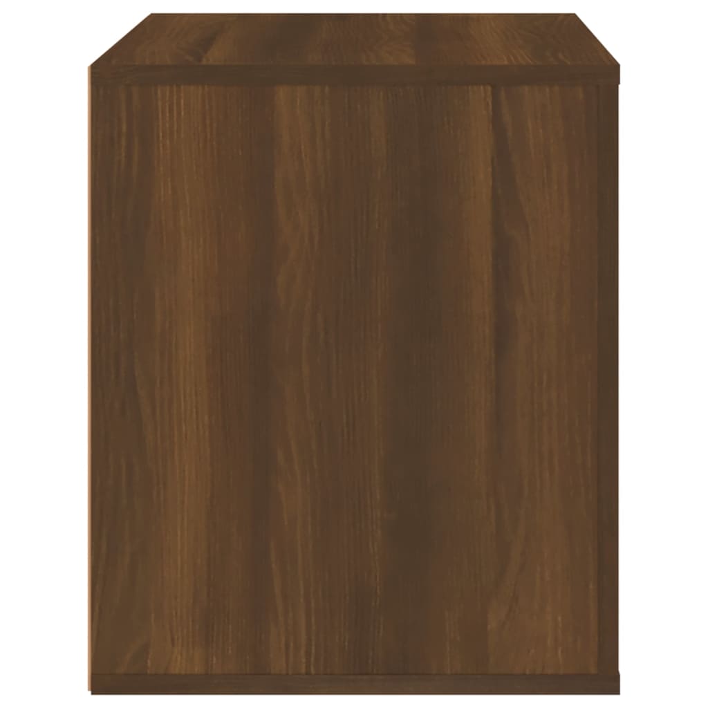 Bedside Cabinet Brown Oak 50x39x47 cm