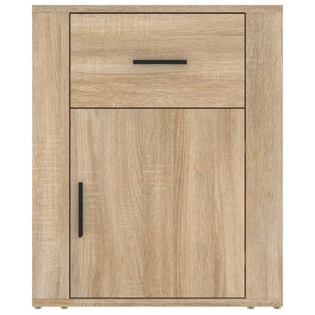 Bedside Cabinet Sonoma Oak 50x36x60 cm Engineered Wood