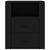 Bedside Cabinet Black 50x36x60 cm Engineered Wood