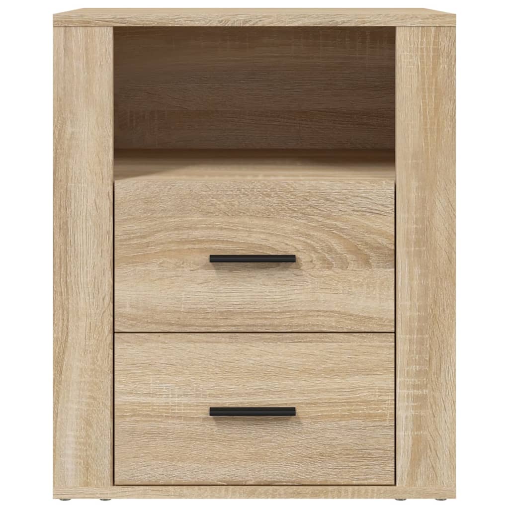 Bedside Cabinet Sonoma Oak 50x36x60 cm Engineered Wood