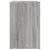 Shoe Cabinet Grey Sonoma 130x35x54 cm Engineered Wood