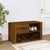 Shoe Cabinet Brown Oak 80x35x45 cm Engineered Wood