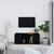 TV Cabinet Black 100x35x40 cm Engineered Wood