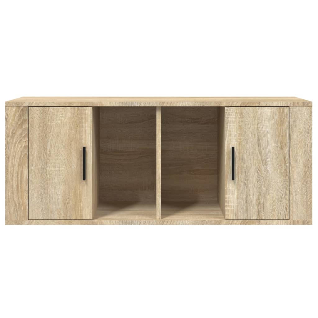 TV Cabinet Sonoma Oak 100x35x40 cm Engineered Wood