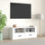 TV Cabinet White 100x35x40 cm Engineered Wood