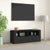 TV Cabinet Black 100x35x40 cm Engineered Wood