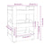Kitchen Trolley Sonoma Oak 60x45x80 cm Engineered Wood