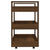 Kitchen Trolley Brown Oak 60x45x80 cm Engineered Wood