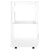 Kitchen Trolley High Gloss White 60x45x80 cm Engineered Wood