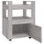 Kitchen Trolley Grey Sonoma 60x45x80 cm Engineered Wood