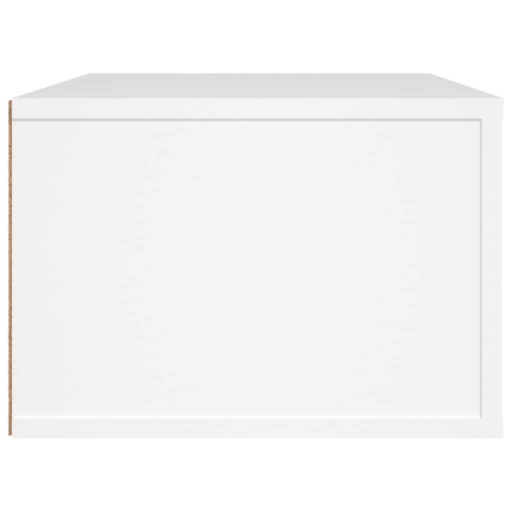 Hanging TV Cabinet White 80x36x25 cm Engineered Wood