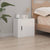 Wall-mounted Bedside Cabinets 2 pcs White 50x30x47 cm