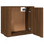 Wall-mounted Bedside Cabinets 2 pcs Brown Oak 50x30x47 cm