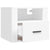 Wall-mounted Bedside Cabinets 2 pcs White 50x36x40 cm