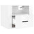 Wall-mounted Bedside Cabinets 2 pcs High Gloss White 50x36x40cm