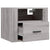 Wall-mounted Bedside Cabinet Grey Sonoma 50x36x40 cm