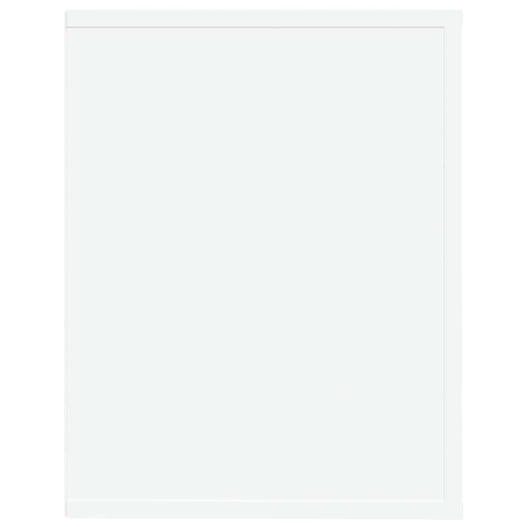 Shoe Rack White 75x35x45 cm Engineered Wood