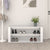 Shoe Rack High Gloss White 100x35x45 cm Engineered Wood