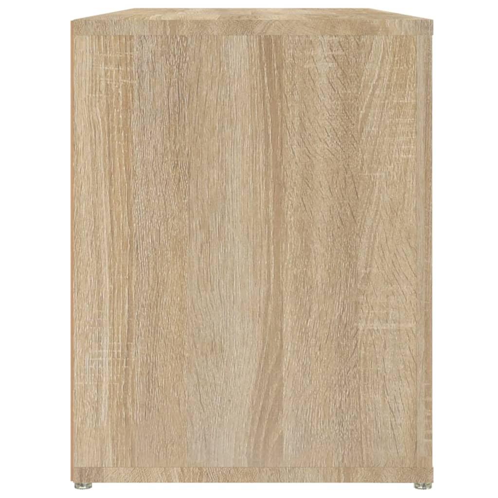 Shoe Rack Sonoma Oak 100x35x45 cm Engineered Wood