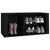 Shoe Cabinet Black 100x35x45 cm Engineered Wood