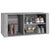 Shoe Cabinet Grey Sonoma 100x35x45 cm Engineered Wood