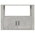 Sideboard Concrete Grey 80x30x60 cm Engineered Wood