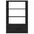Sideboard Black 80x30x119.5 cm Engineered Wood