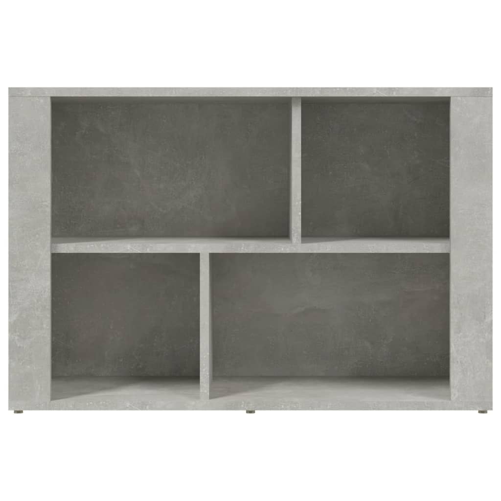 Sideboard Concrete Grey 80x30x54 cm Engineered Wood