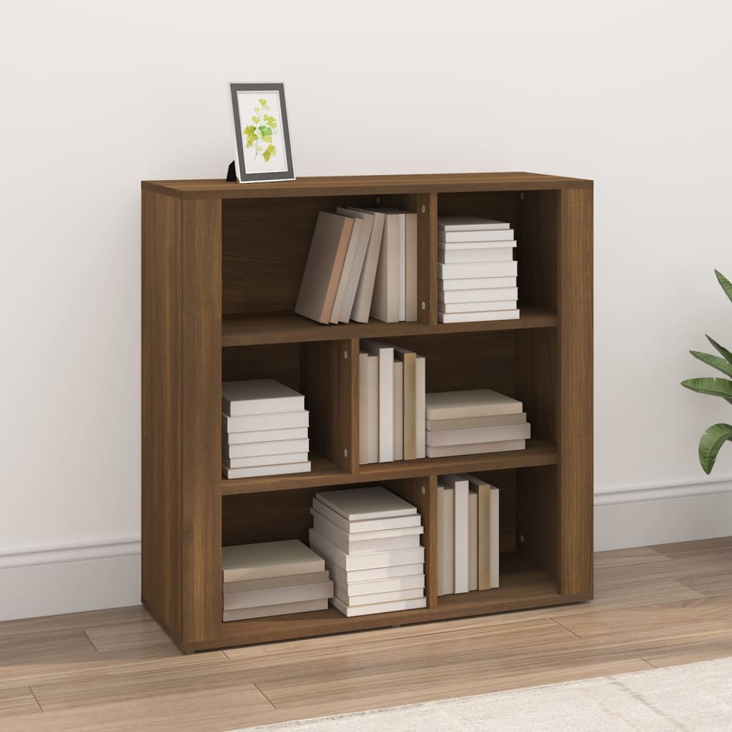 Sideboard Brown Oak 80x30x80 cm Engineered Wood