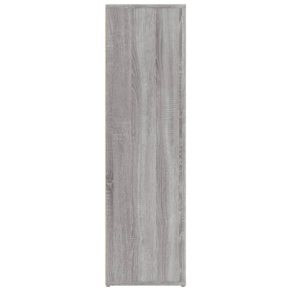 Sideboard Grey Sonoma 80x30x106 cm Engineered Wood