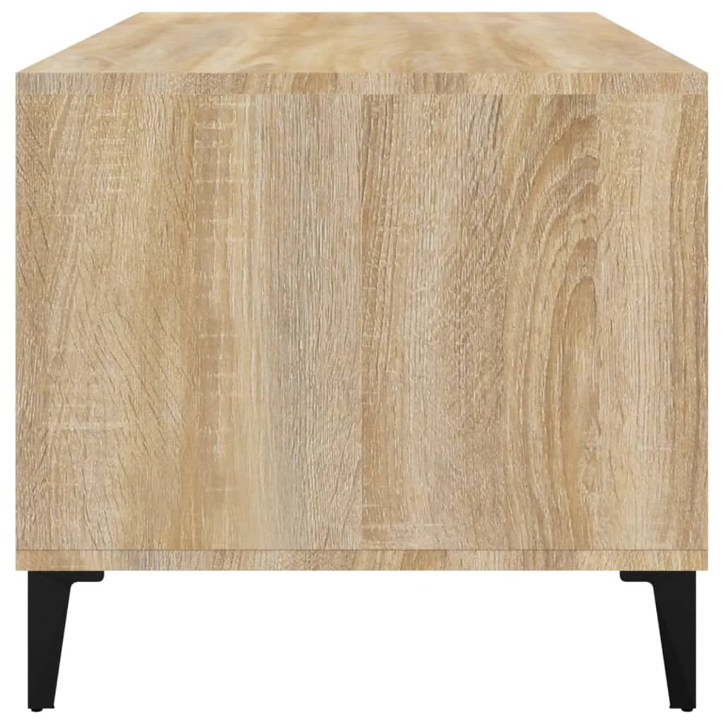 Coffee Table  Sonoma Oak 90x49x45 cm Engineered Wood