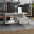 Coffee Table  Concrete Grey 90x49x45 cm Engineered Wood