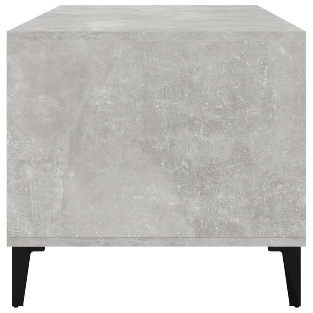 Coffee Table  Concrete Grey 90x49x45 cm Engineered Wood