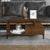 Coffee Table  Brown Oak 90x49x45 cm Engineered Wood