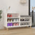 Shoe Cabinet White 102x36x60 cm Engineered Wood