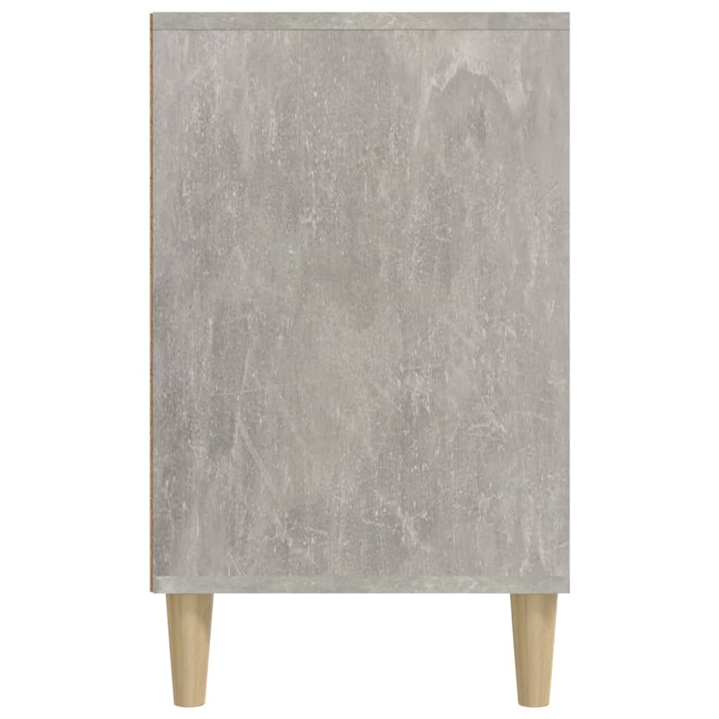 Shoe Cabinet Concrete Grey 102x36x60 cm Engineered Wood