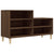 Shoe Cabinet Brown Oak 102x36x60 cm Engineered Wood