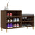 Shoe Cabinet Brown Oak 102x36x60 cm Engineered Wood