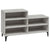 Shoe Cabinet Concrete Grey 102x36x60 cm Engineered Wood