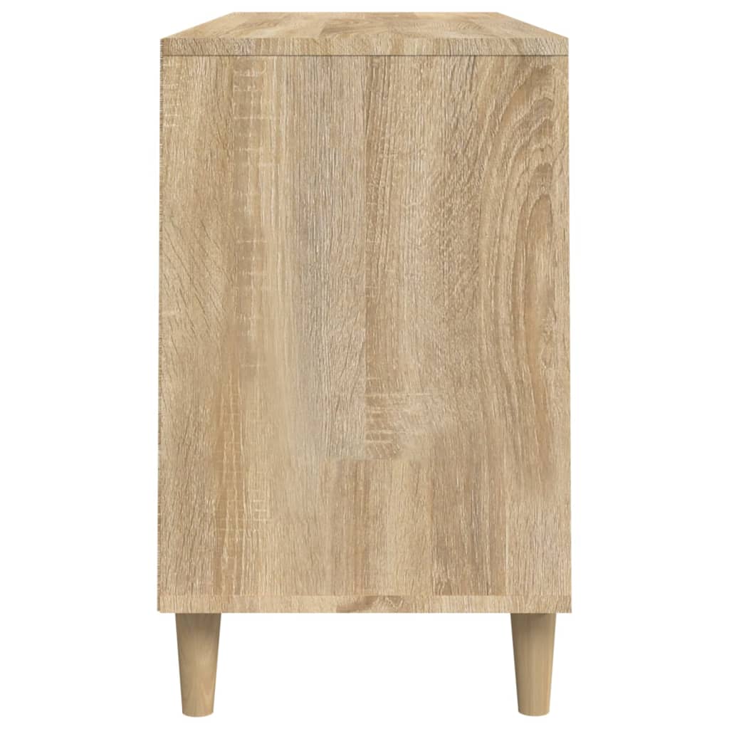 Shoe Cabinet Sonoma Oak 102x36x60 cm Engineered Wood