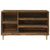 Shoe Cabinet Smoked Oak 102x36x60 cm Engineered Wood