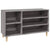 Shoe Cabinet Grey Sonoma 102x36x60 cm Engineered Wood