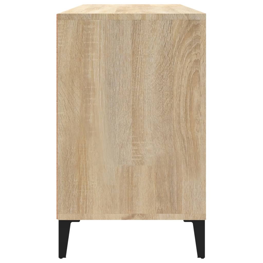 Shoe Cabinet Sonoma Oak 102x36x60 cm Engineered Wood