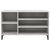 Shoe Cabinet Concrete Grey 102x36x60 cm Engineered Wood