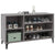 Shoe Cabinet Grey Sonoma 102x36x60 cm Engineered Wood