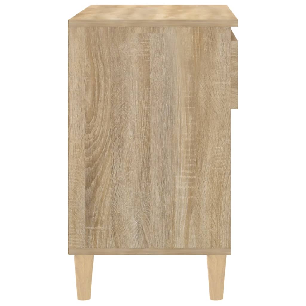 Shoe Cabinet Sonoma Oak 70x36x60 cm Engineered Wood