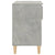 Shoe Cabinet Concrete Grey 70x36x60 cm Engineered Wood