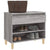 Shoe Cabinet Grey Sonoma 70x36x60 cm Engineered Wood