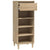 Shoe Cabinet Sonoma Oak 40x36x105 cm Engineered Wood