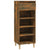 Shoe Cabinet Smoked Oak 40x36x105 cm Engineered Wood